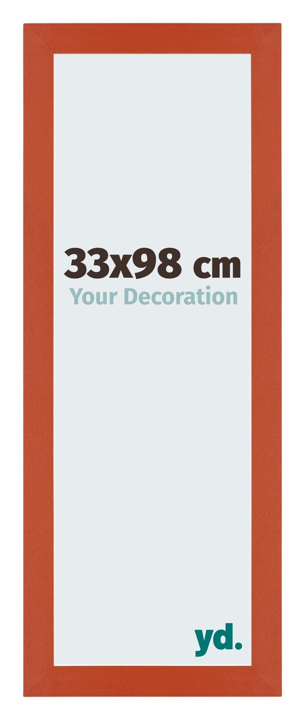 Your Decoration - Puzzle frame 33x98 - Orange - Puzzle frame 500-1000 Pieces - MDF Photoframe - Mura