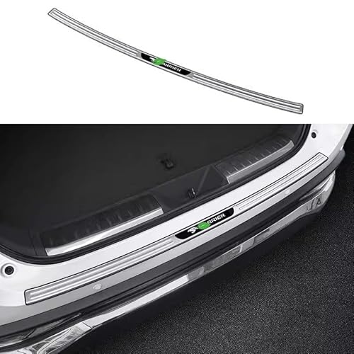 Harrier リアバンパーステップガード ハリアー リアバンパーラバーガード バンパーガード トヨタ ハリアー 80系 2022 ステンレス 1P Haap-yr (サテンヘアライン-アウトサイド)Har15-Bs/W