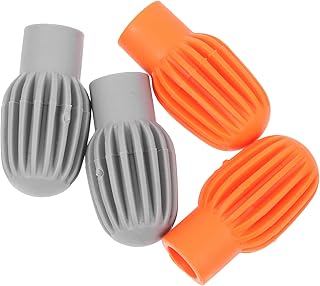 ERINGOGO 4pcs Silicone Drum Kit Drum Stick Cap Drumstick Silent Practice Tips Silicone Drumstick Caps Drumstick Tips Cover Silicone Drum Stick Drum Stick Protectors Silica Gel Damping Mute