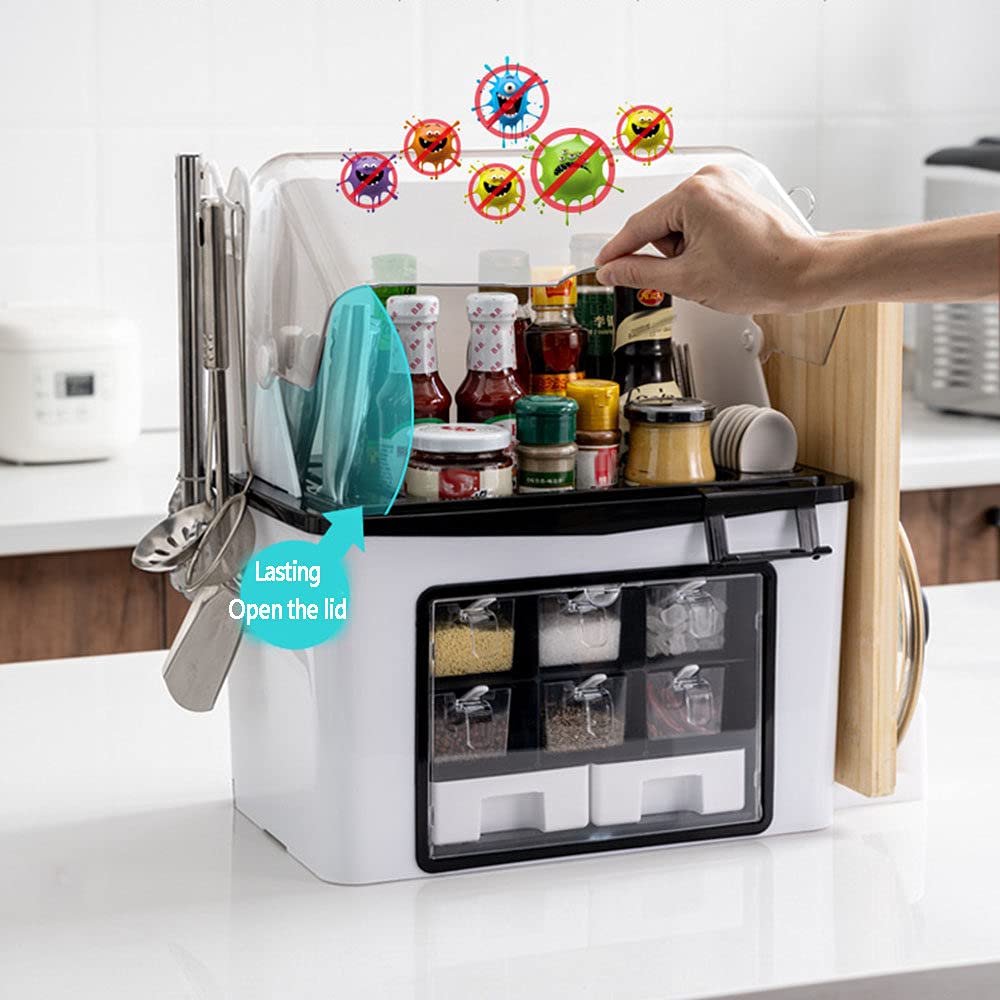 Amazon | 多機能キッチンスパイスボックス、スパイス収納用、携帯電話
