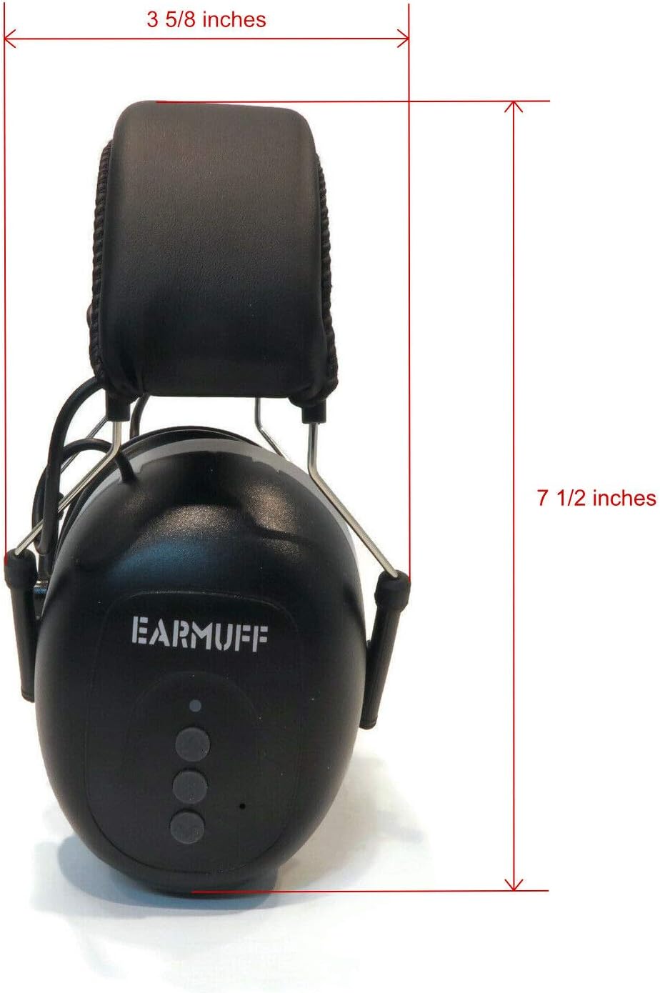 Baby Banz Earbanz Kids Hearing Protection, Black, 2 -10 Years (9330696010627)