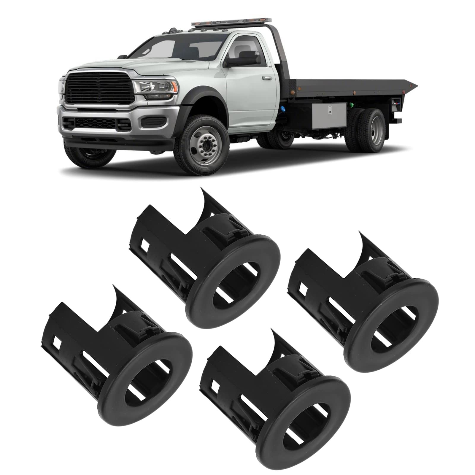 Parking Assist Sensor Bracket, Front Rear Heavy Duty 5LS52TZZAA Bumper Parking Aid Sensor Antiaging Fit for Car