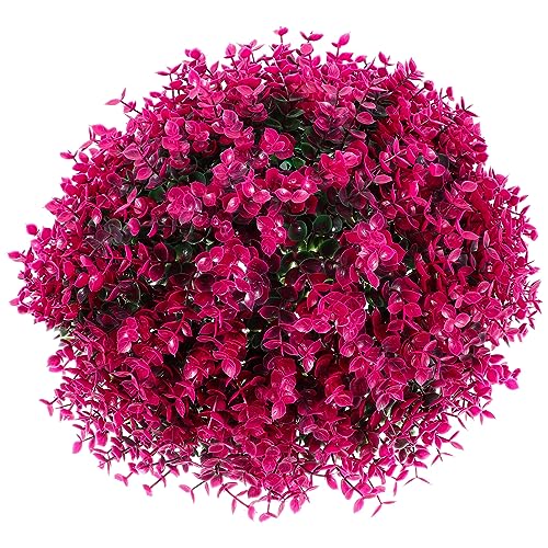 Cabilock Eucalyptus Grass Ball Fake Plant Balls Artificial Grass Balls Grass Plant Balls DIY Eucalyptus Leaf Balls Simulation Grass Ball Decorative Grass Balls Plant Decorative Balls