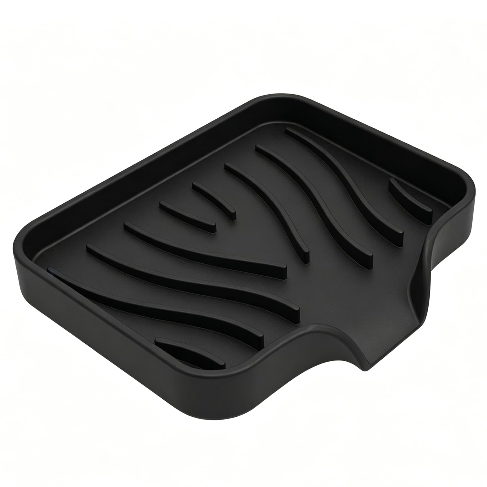 Silicone Soap with Fast Drain Feature Prevents Soaps From Melting in Wet Areas for House Space Saving Owner