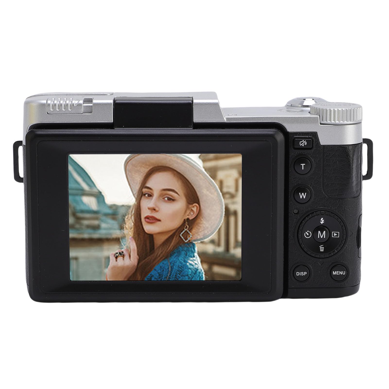 CCYLEZ 64MP 4K Aparat Cyfrowy do Fotografii, Autofokus Kamera z Ekranem 2,8 Cala, 16 Filtrów 8 Trybów Sceny, Travel Camara dla Fotografii (BLACK)
