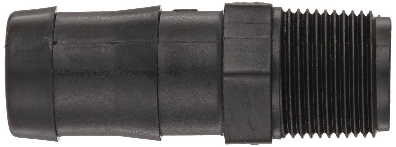 Banjo HB100-125 Polypropylene Hose Fitting, Adapter, 1