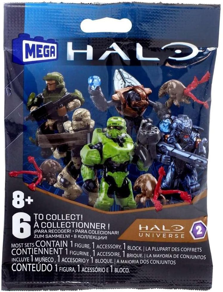 Amazon.com: Mega Construx Halo Universe Series 2 Blind Bag Mini