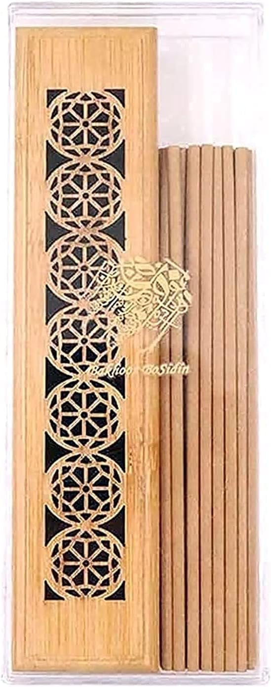 BoSidin Bakhoor - Oud Bakhoor Incense Sticks 40pcs 3mm for Car Incense Burner