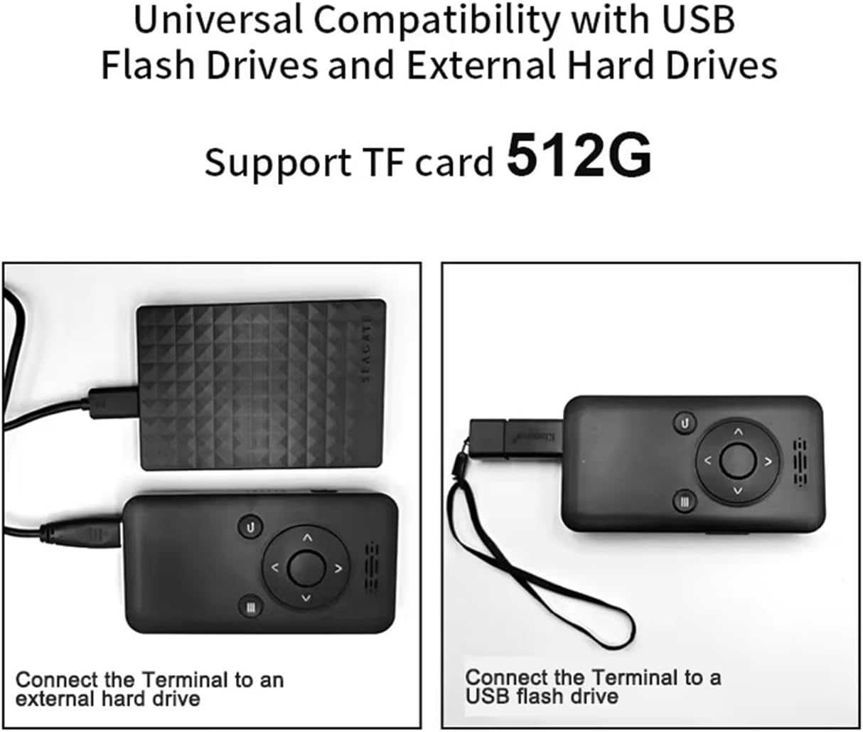 XR Smart Glasses 1058PPI HD Display for VR Gaming and Home Cinema, Portable OLED Screen with 120Hz Refresh Rate
