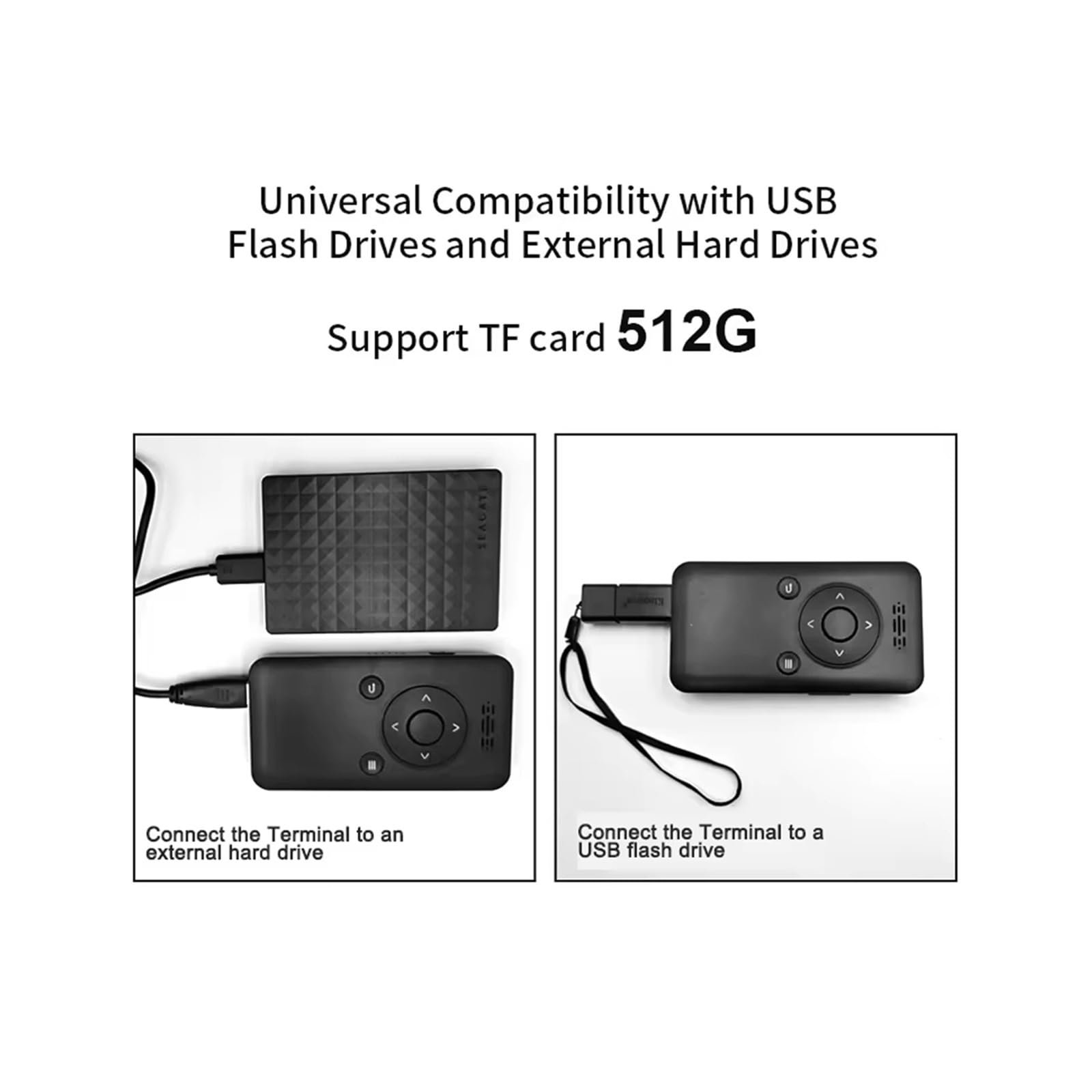 XR Smart Glasses 1058PPI HD Display For VR Gaming And Home Cinema, Portable OLED Screen With 120Hz Refresh Rate