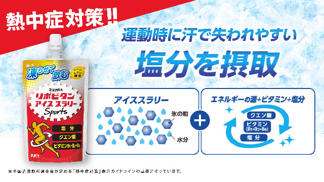 Amazon.co.jp: リポビタンアイススラリーSportsりんご風味 120g×30個