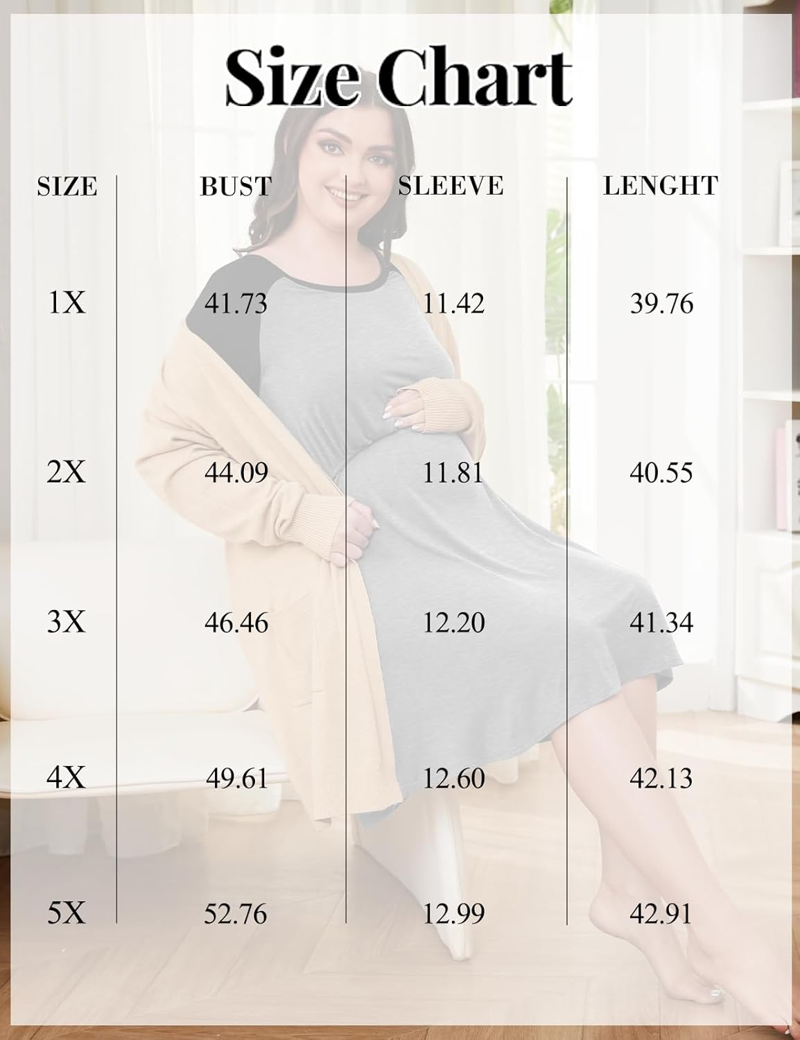 MONNURO Women's Plus Size Labor and Delivery Gown Nursing Nightgown Maternity Sleepwear Dress for Breastfeeding - Image 5
