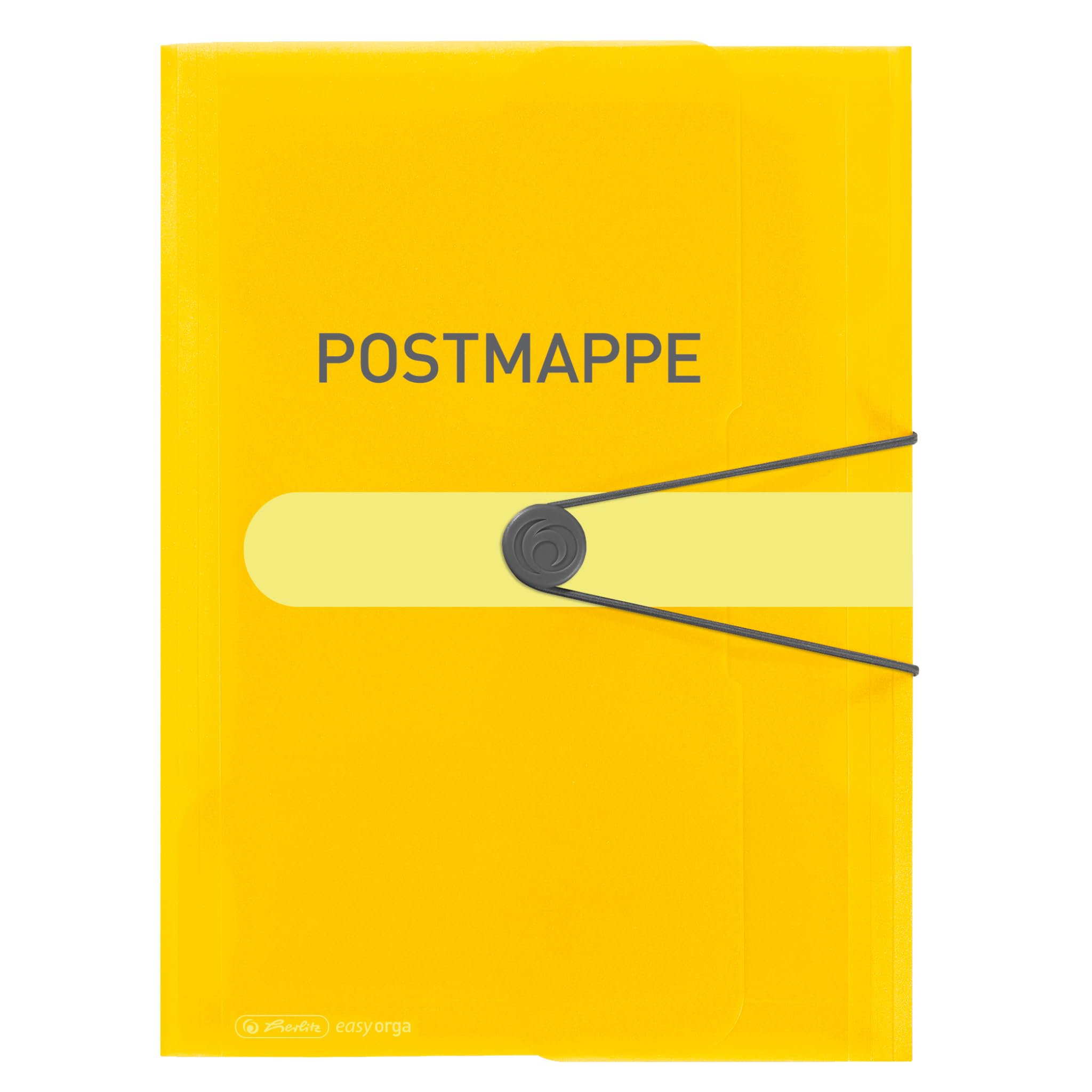 Herlitz 11394343 Box file A4 Transparent-yellow 1 piece