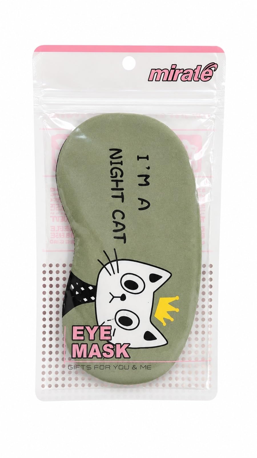 Cat Themed Sleep Eye Mask, Cute Cartoon Design, Gifts for You & Me,Random Design-image-29