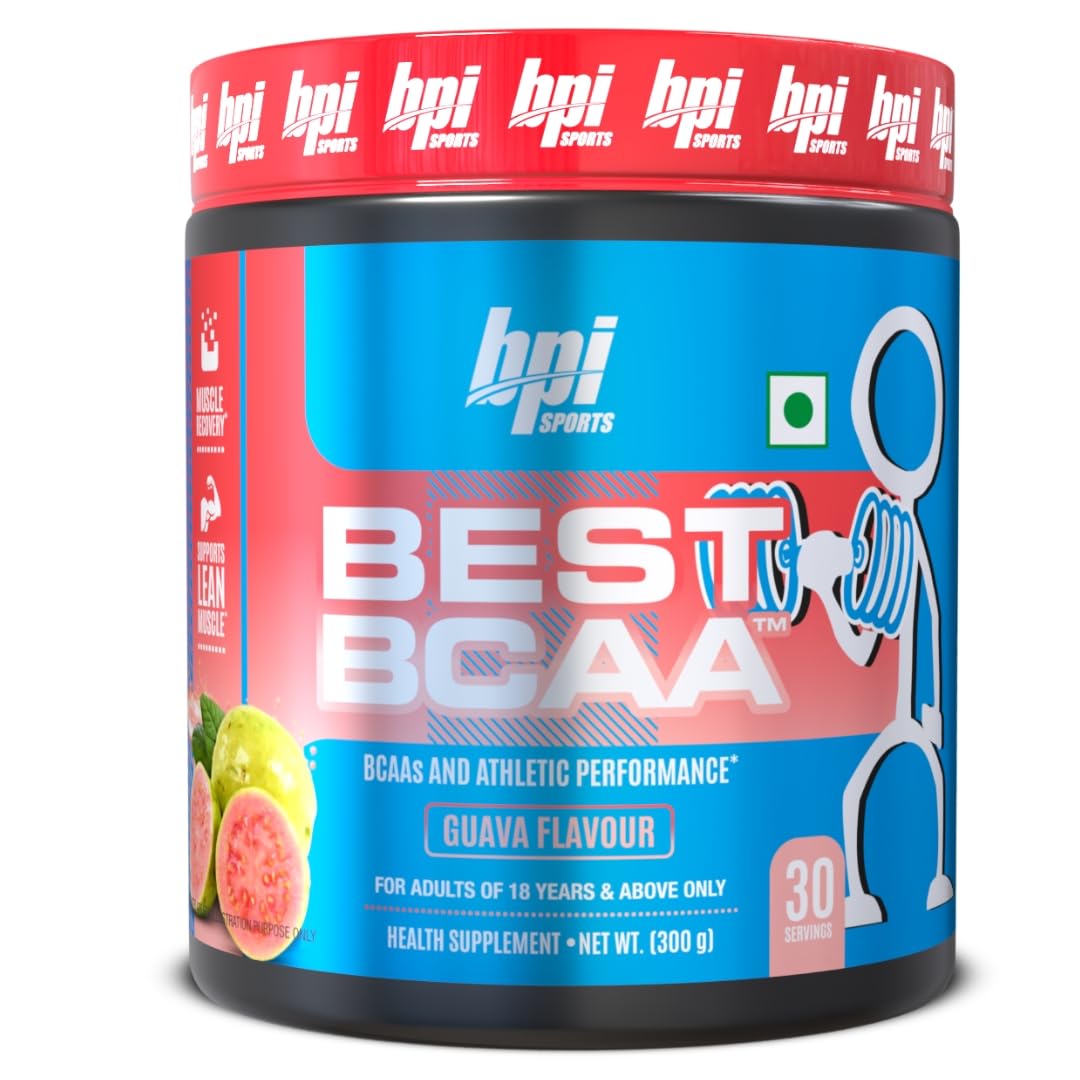 BPI Sports Best BCAA - BCAA Powder - Branched Chain Amino Acids - Muscle Recovery - Muscle Protein Synthesis - Lean Muscle - Improved Performance - Hydration - Guava - 30 Servings - 300 gram.-image-5
