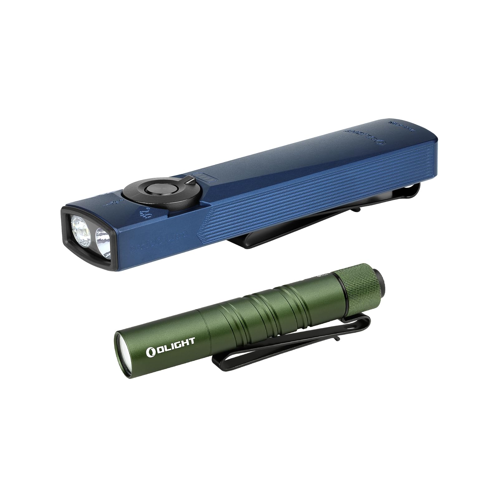 OLIGHT Arkfeld Ultra 1400 Lumens EDC Flat Flashlight Bundle