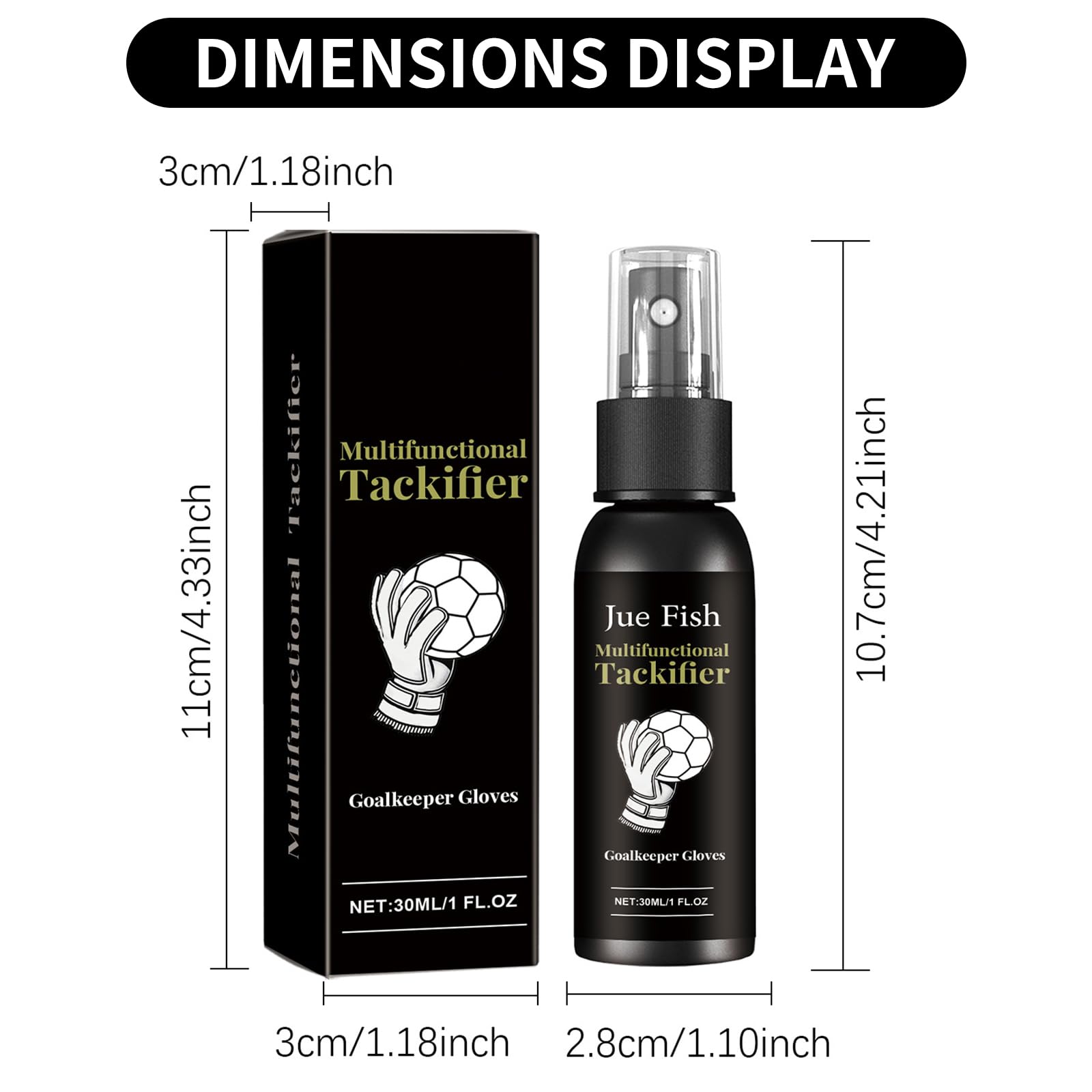 Sternstunde Spray Presa per Guanti da Portiere, 2 Pezzi 30ml Get The Grip Spray, Presa e Aderenza Immediate, Ideale per Guanti da Portiere, Compatto & Leggero, Qualità Pro