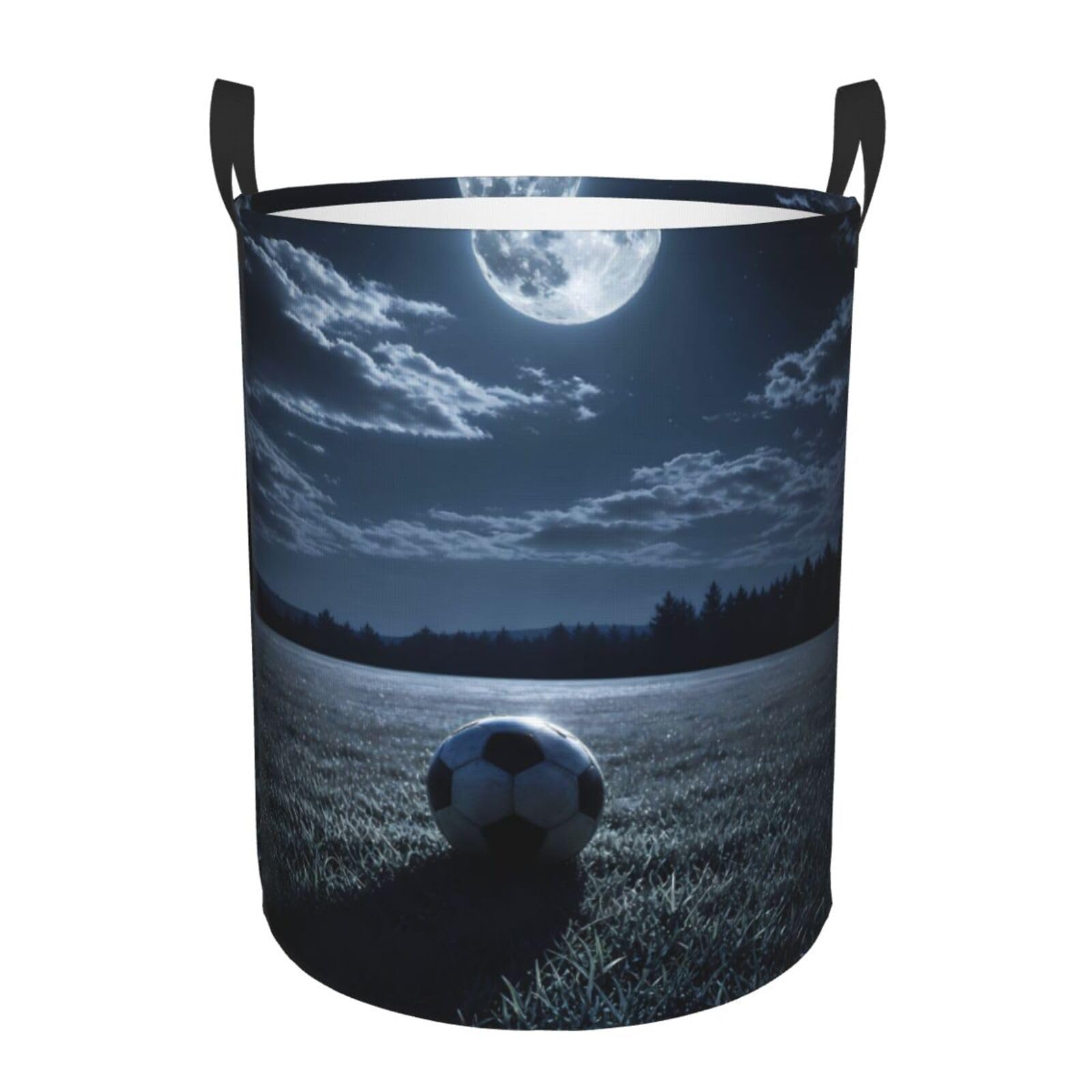 Panier à vêtements football idéal pour ranger les jouets du salon