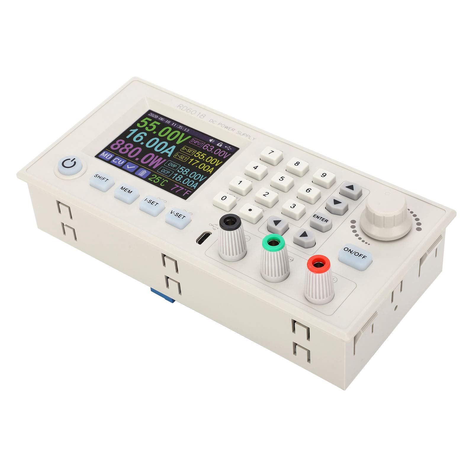 Convertitori di Potenza Tbest, Modulo DCDC CNC, Alimentatore Boost, Adattatore Regolabile Step Up e Down 6-70 V a 0-60 V (RD6018)