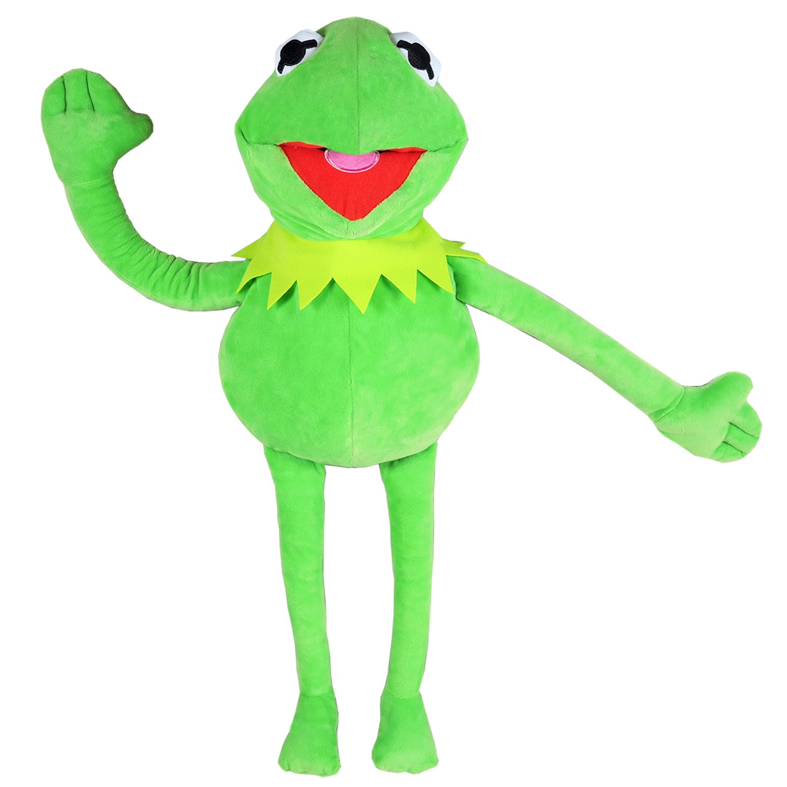 ERXKVS Kermit Frog Puppet Plush,Funny Kermit The Frog Hand Puppet for Role Play, Kermit Stuffed Toy Birthdays Gift for Fans & Kids