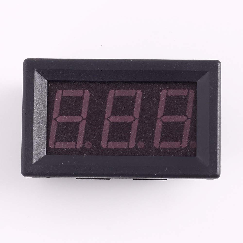 Hochpräzisions Thermometer Industriethermometer Hochtemperatur LED Anzeige mit Thermoelement K Typ,M6 Sonde,DC 4.0V-28V