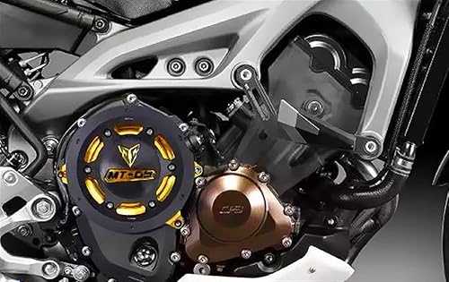 Miniatura 7 de Tablero de extensión para Yamaha MT-09 MT09 FZ-09 FZ09 MT 09 2014-2017 motocicleta CNC aluminio motor estator cubierta protectora protector
