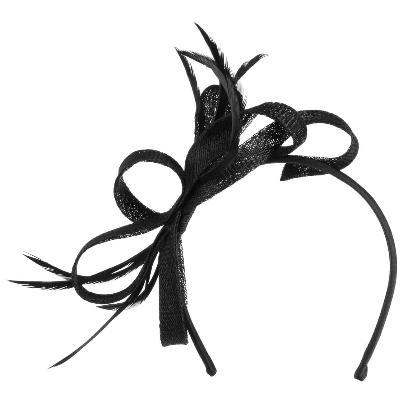 Seeberger Alicia Fascinator Women - Occasion hat Winter Autumn Summer Spring All-Season - One Size Black