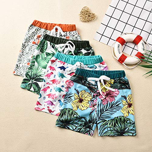 Image of Aalizzwell Baby Swim Trunks, Toddler Infant Swimsuit Bathing Suit Beach Swimming Shorts