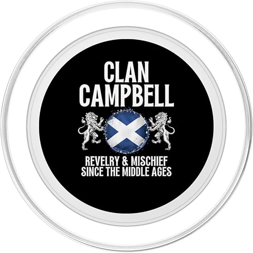 Miniatura 8 de Campbell Clan Scottish Apellido Scotland Heraldry PopSockets Standard PopGrip