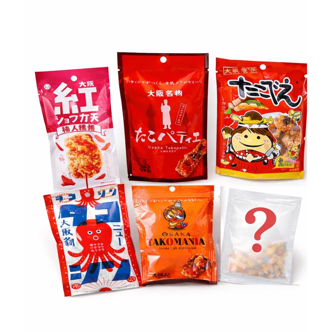 Amazon.co.jp: 【大阪土産】大阪限定 お菓子 詰め合わせ 6袋（5種＋お