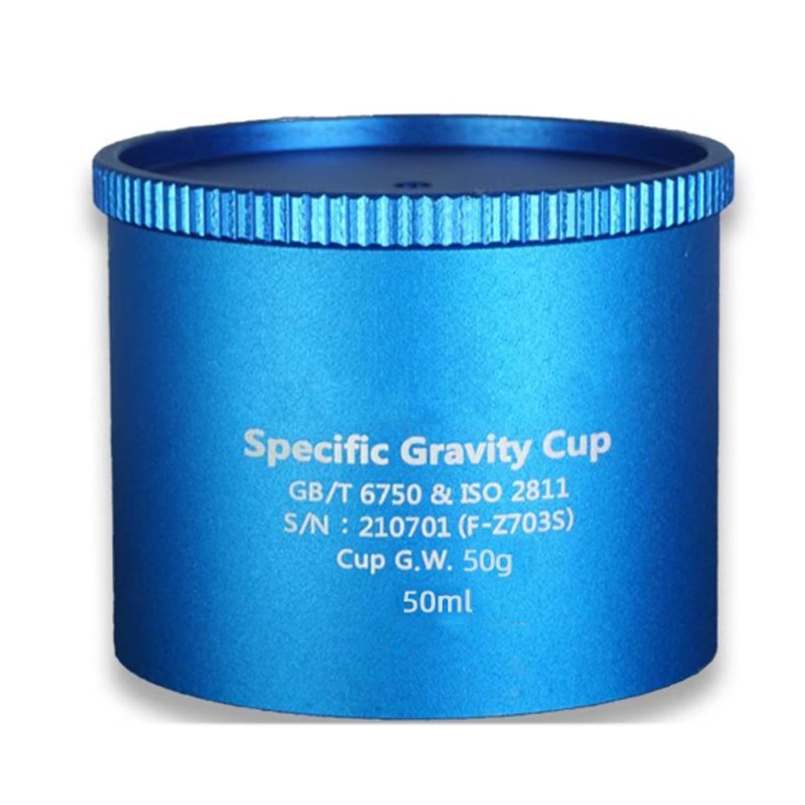 jcwwolk Paint Specific Gravity Cups, Coating Density Determiner, 37ml/50ml/100ml Capacity, Aluminum Alloy Pycnometer With Spill-proof Cover, For Paint/auxiliary Materials And Oils 50ml