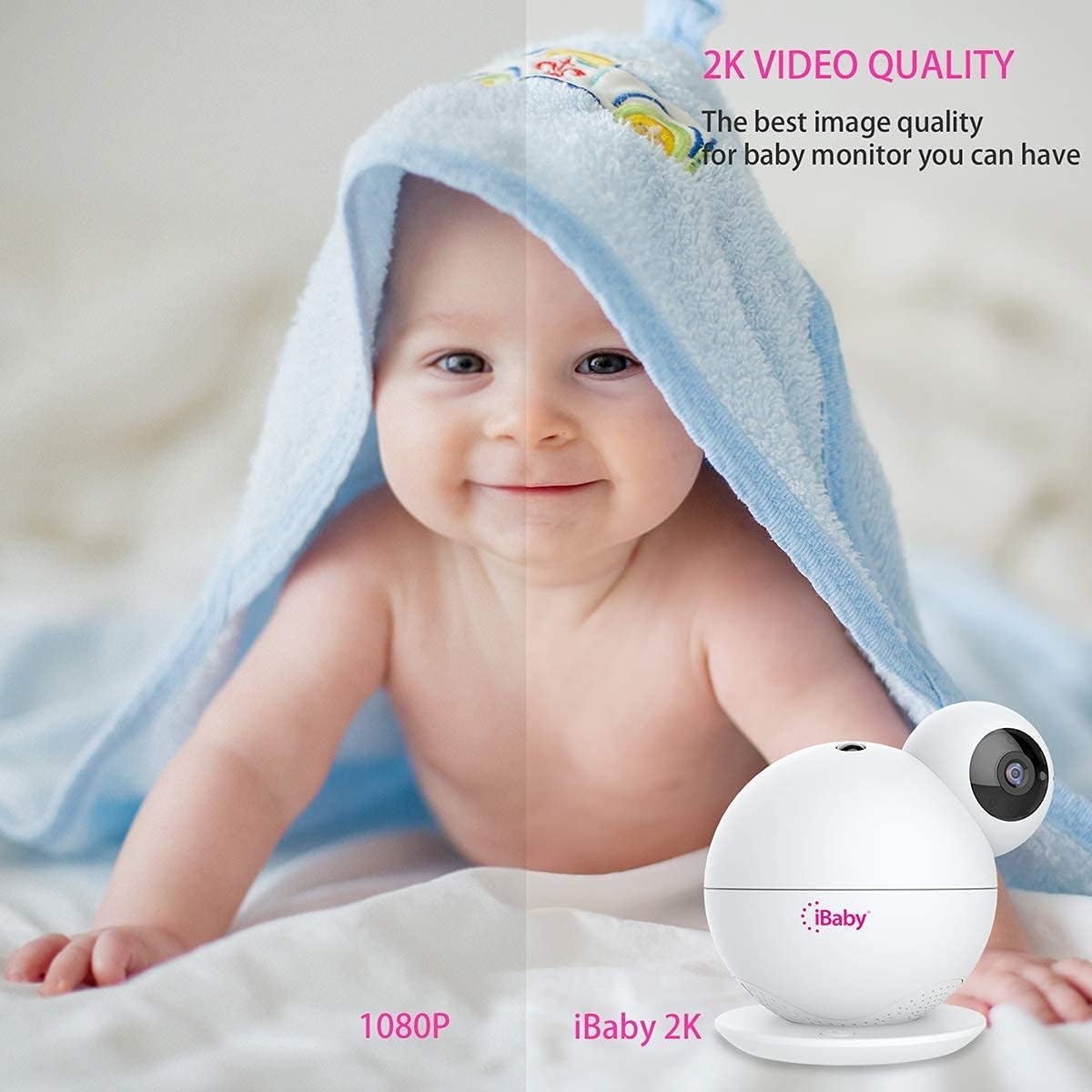 2K video quality comparison on iBaby M8