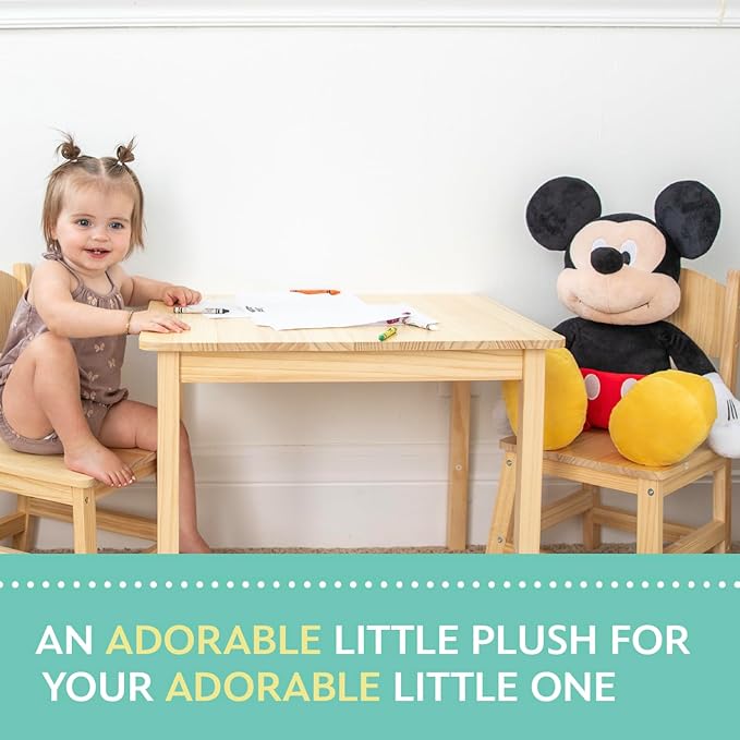 Disney Baby Mickey Mouse Stuffed Animal Plush Toy, 25 Inches