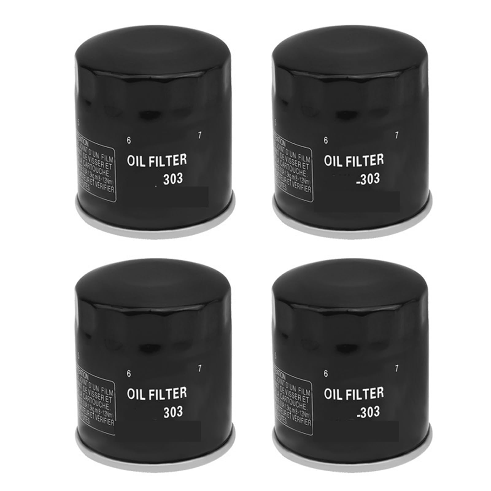 filtr oleju motocyklowego Pasuje do HONDA NT400 NT650 BROS HAWK NT650V DEAUVILLE NTV600 NTV650 XL600V XL1000 XRV650 XRV750 Filtry oleju(3 PCS)