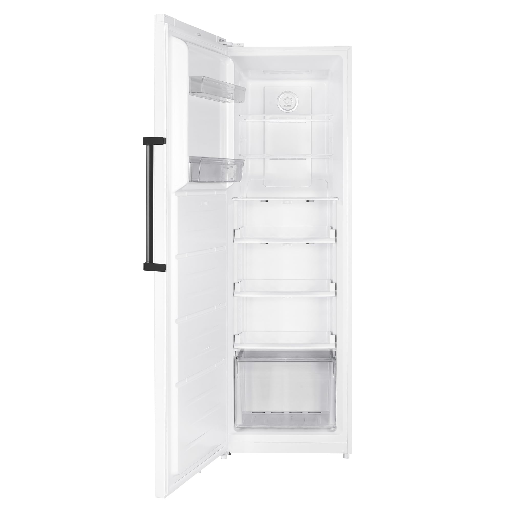 Sauber - Congelador 1 Puerta SERIE 5-CV18524WH NF - NO FROST - E - 185x60 cm - 274 litros - 4 Estrellas - Display Control Temperatura - ENTREGA Y RETIRADA USADO EN DOMICILIO INCLUIDA