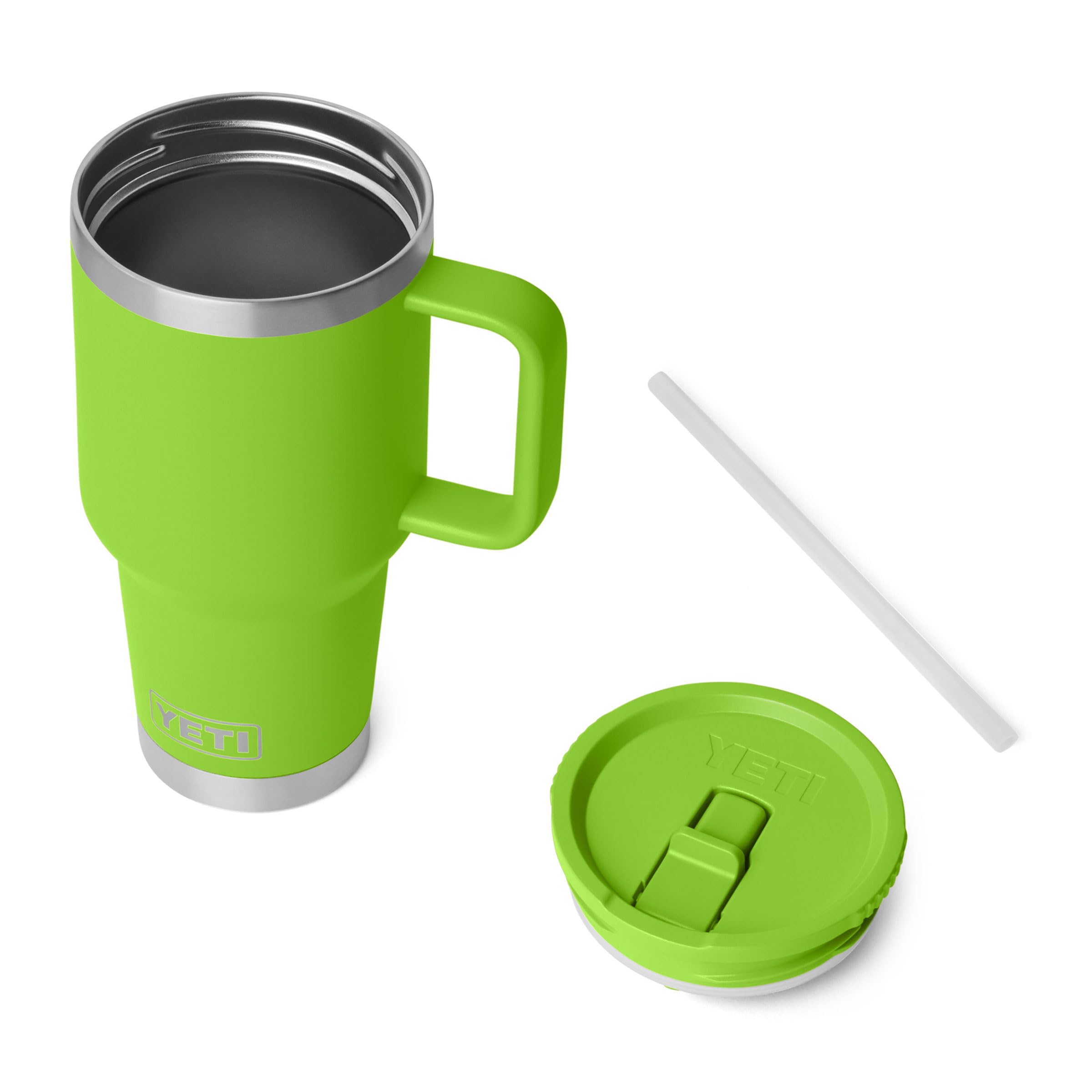 YETI Rambler 30 oz Travel Mug with Flip Straw Lid – Stainless