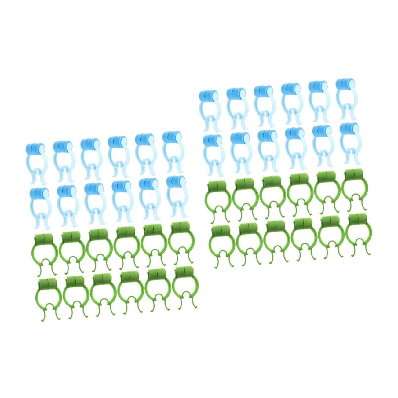 Healeved 48stücke Nasenklammern Für Atemübungen Tragbare Nasenstopper Nasenkorrektur Flexibel Und Hautfreundlich Für Sport Und Alltag Blau Und Grün