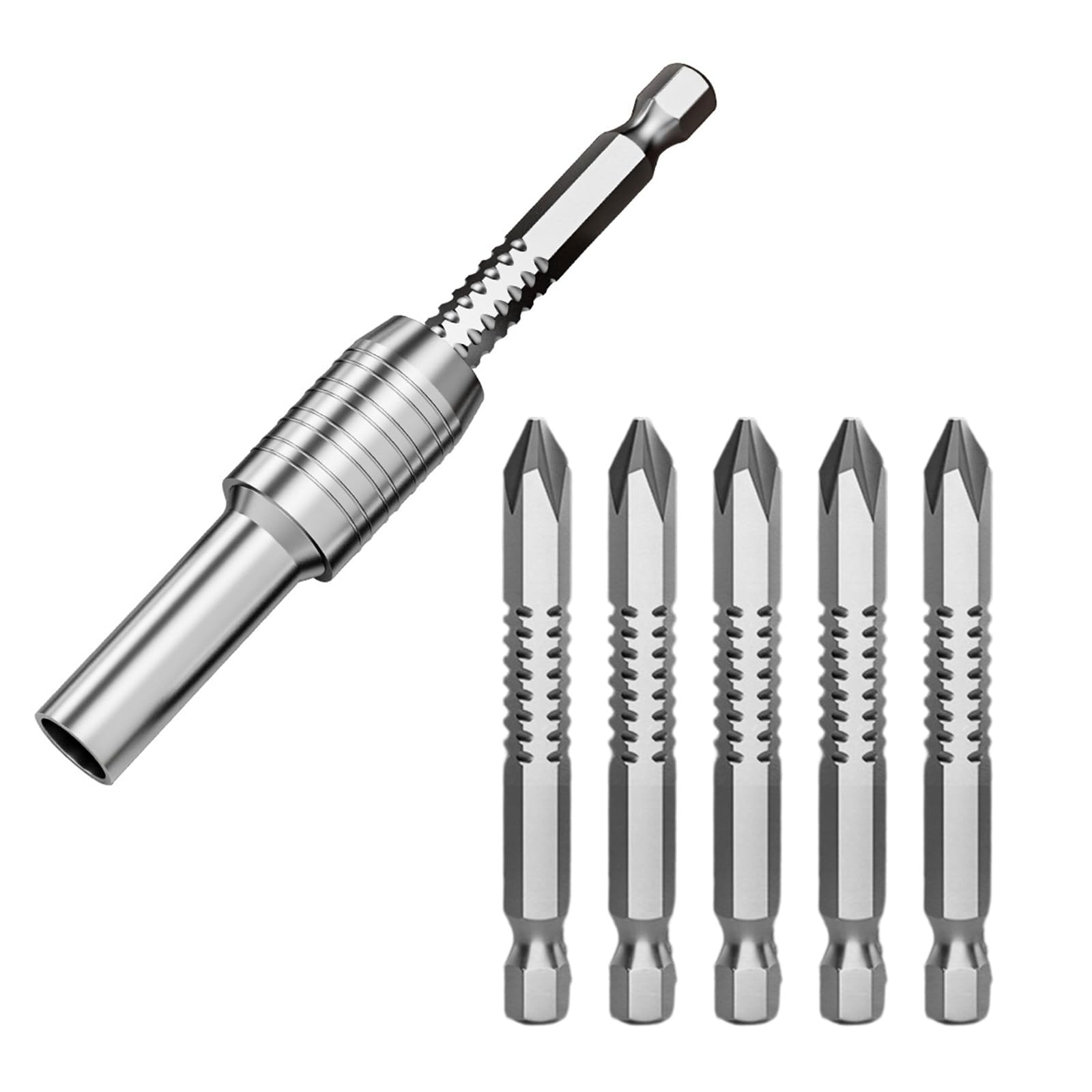 Buxuaaaa A Telescopic Socket Bit Telescopic Crossing Screwdriver Head Nut Driver Socket Screwdriver Head Connecting Rod Bit