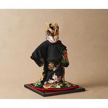 【縁起物】　　日本人形 縁起物】 日本人形 - メルカリ