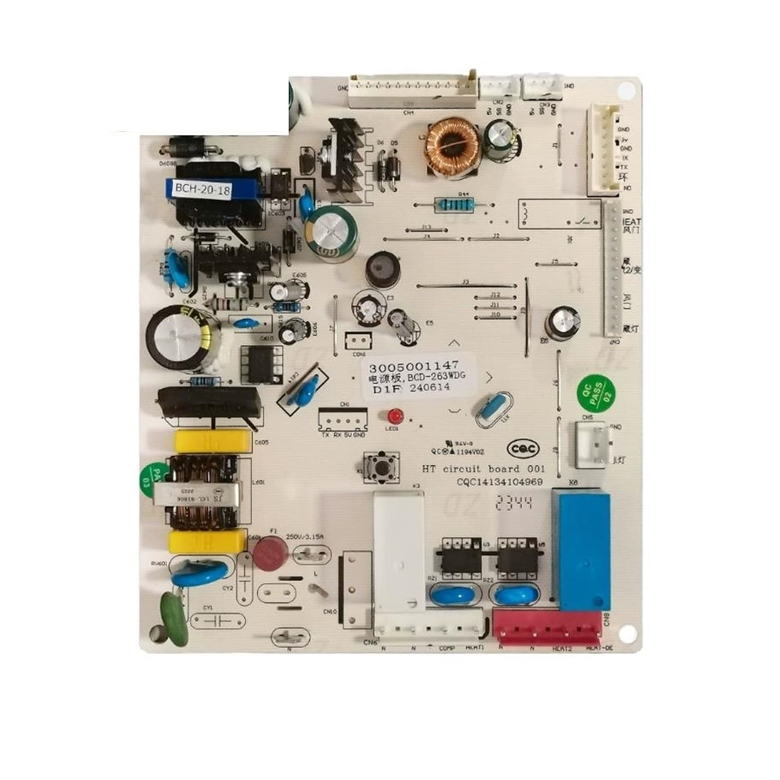 AEPRPSMEIFH Refrigerator Computer Board BCD-263WDG Main Control Power Operation 3005001147