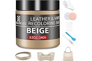 Leather Recoloring Balm: Enhancing Faded, Damaged Leather to Pristine Glory