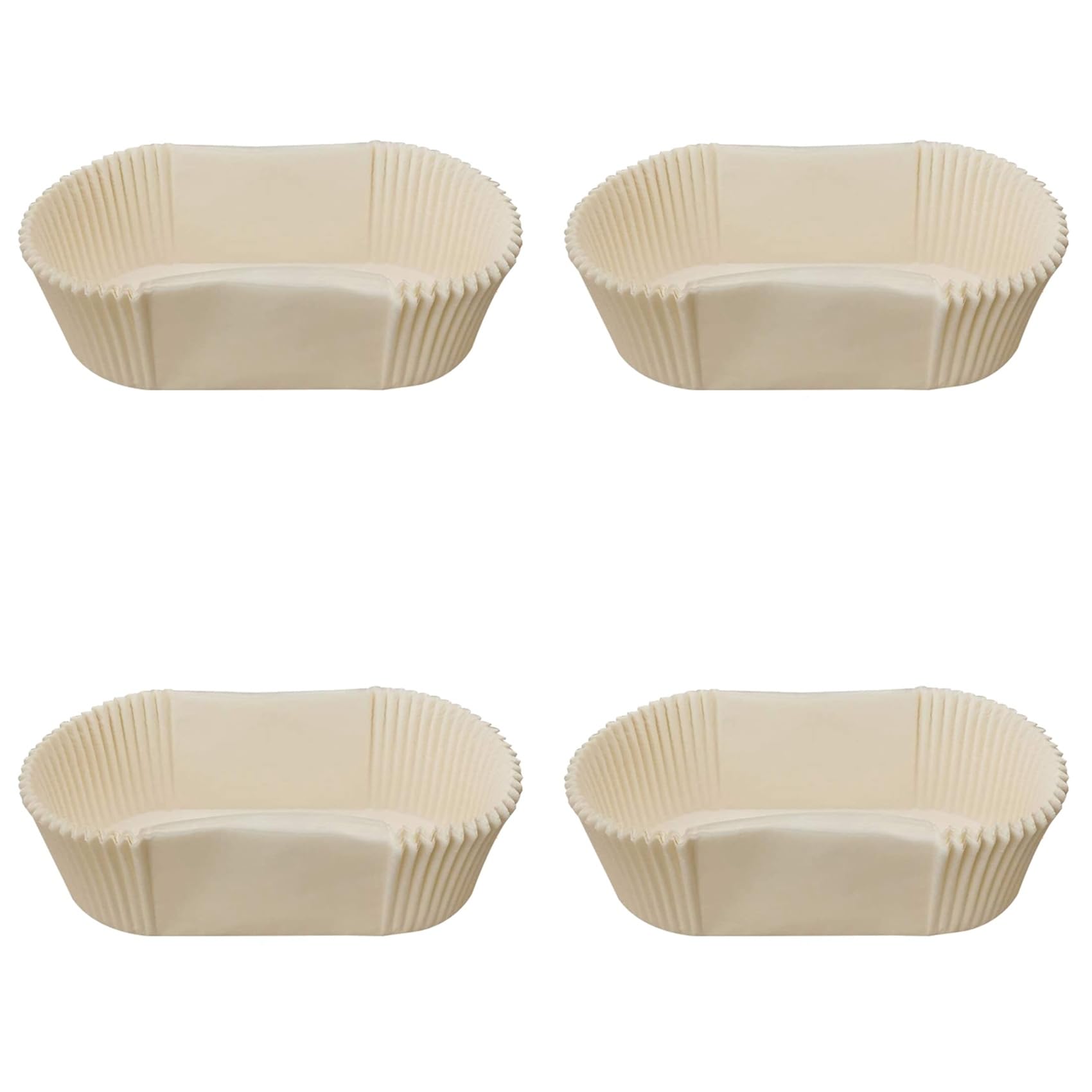 Hndhbfgrt 160 Pack Greaseproof Loaf Tin Liners Straight Edge Baking Parchment Paper Non Stick Cake Pans Cake Tin Liner