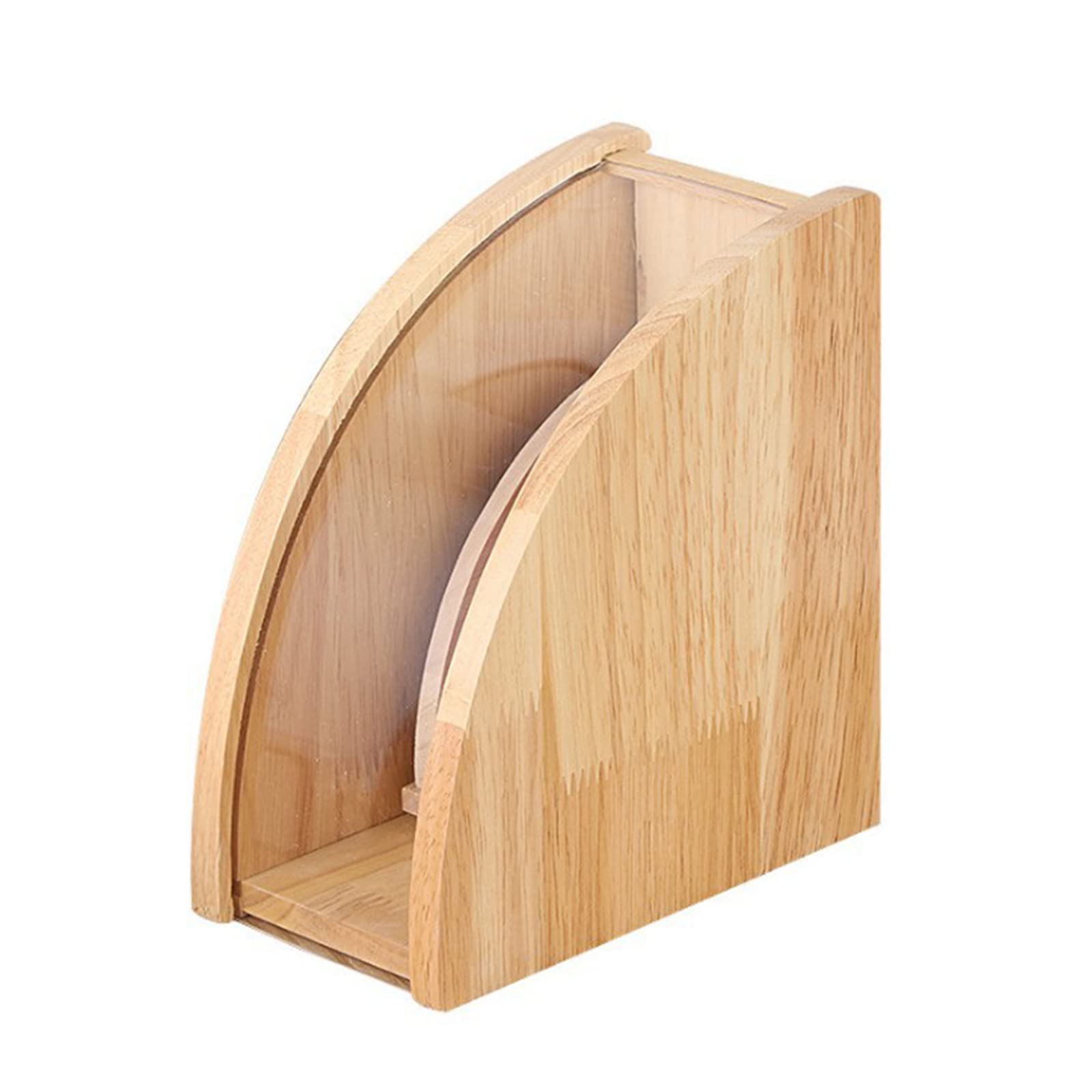 Dispenser per filtri da caffè, in legno, per filtri da caffè #01#02 e V60, per 1 ~ 2 tazze e 3 ~ 4 tazze contenitore filtro caffè durevole