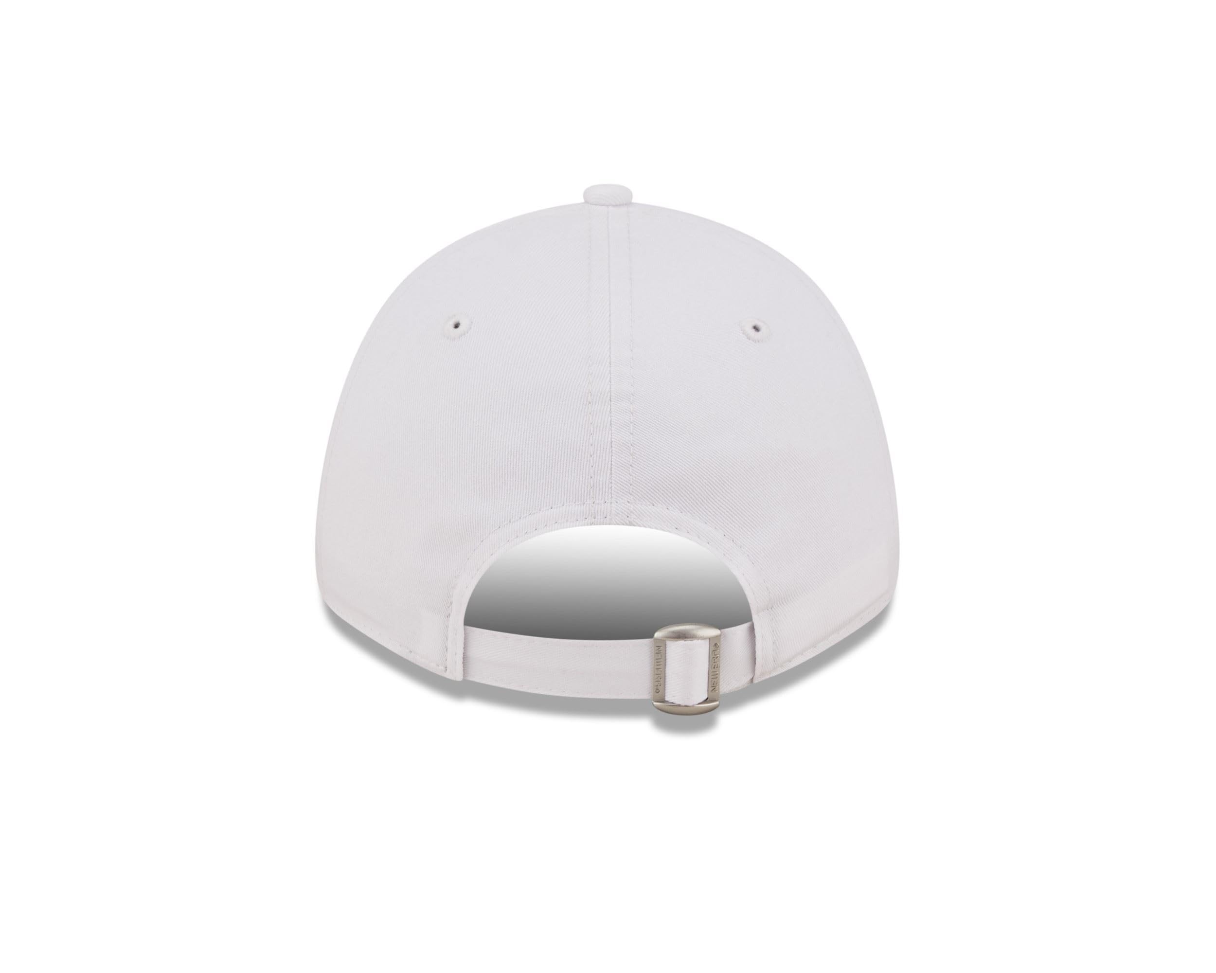 New Era NY Cappellino da Baseball Major League Baseball Berretto Bianco Visiera Curva Yankees Cappello
