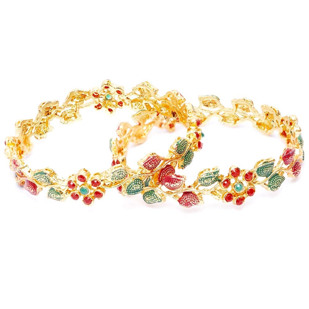 See full amazon price history chart for Shining Diva Fashion Latest Gold Plated Set of 2 Stylish Traditional Bangle for Women (11306b_2.8) Shining Diva Fashion Latest Gold Plated Set of 2 Stylish Traditional Bangle for Women (11306b_2.8) (B0BKQSH92Z) Amazon Price History, Amazon Price Tracker