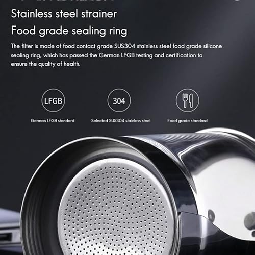 8KLANMMQ Mokkakanne Espressokocher Glas Edelstahl Mokkakanne Herdplatte Espresso-Shotkocher für starke Kaffeemaschine (Farbe: A, Größe: 240 ml) 6 8KLANMMQ Mokkakanne Espressokocher Glas Edelstahl Mokkakanne Herdplatte Espresso-Shotkocher für starke Kaffeemaschine (Farbe: A, Größe: 240 ml)