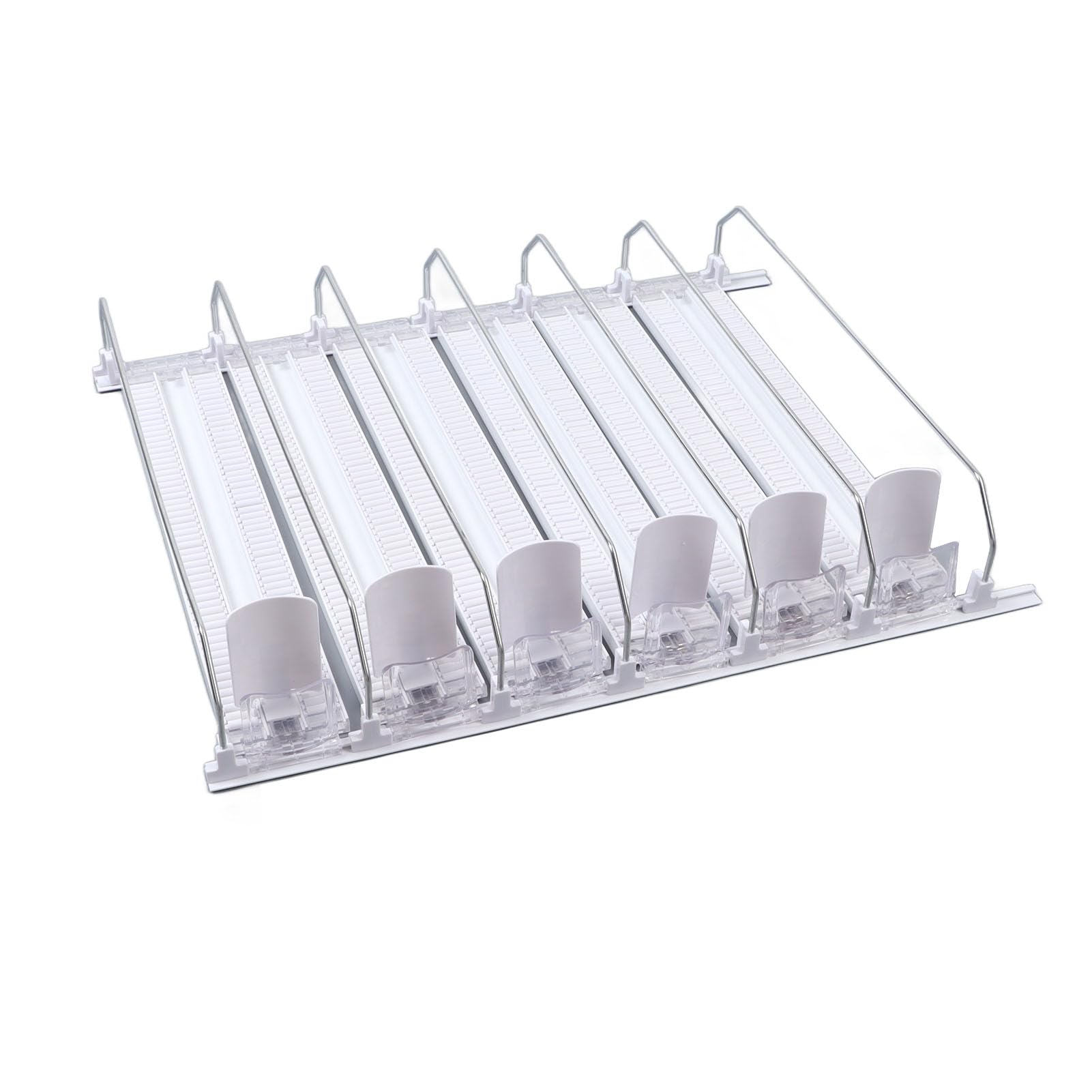 Organizador de Bebidas para Refrigerador ABS Autodeslizante (WHITE)