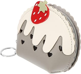 1Pc Mini Bolsa De Moedas Carteira De Bolso Zíper Em Torno Da Carteira Bolsa De Moedas Bolsa De Moedas Chaveiro Mini Carteira Bolsa De Desenhos Animados Bolsa De Moedas Bolsa