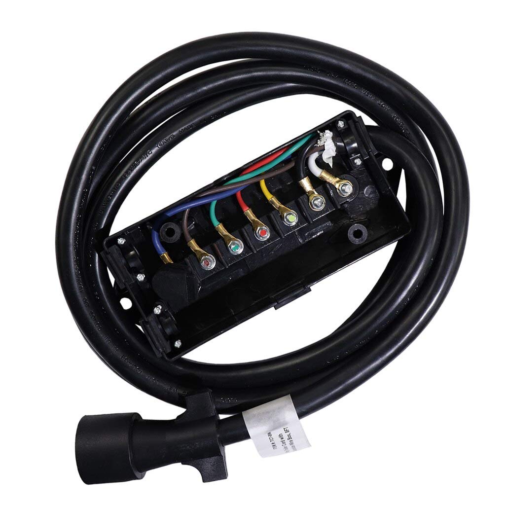 Buy 7 Way Plug Inline Trailer Wiring Harness Cord Junction Box