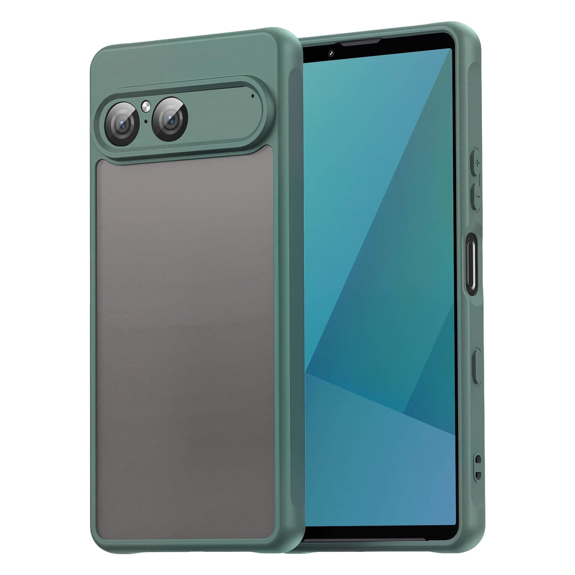 Amazon.co.jp: Kakuki For Sony Xperia 10 VII ケース TPU+PC 黄ばみ